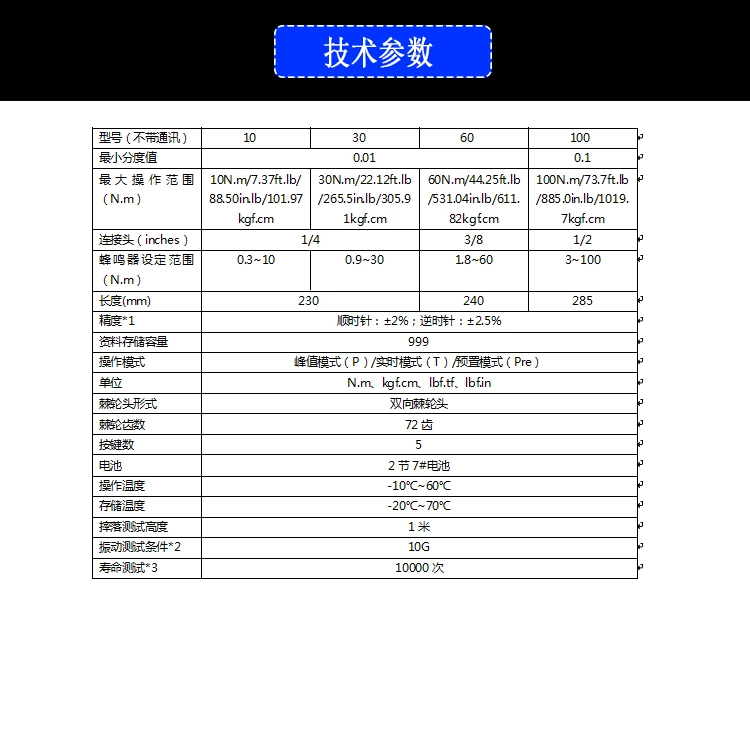 EWM数显迷你扭矩扳手