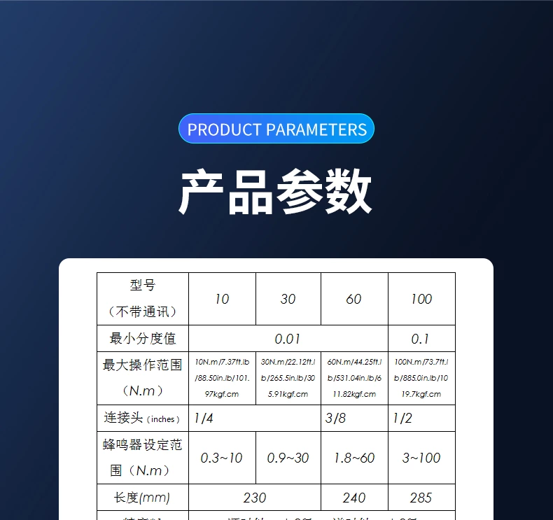 EWT迷你数显扭矩扳手火花塞套装