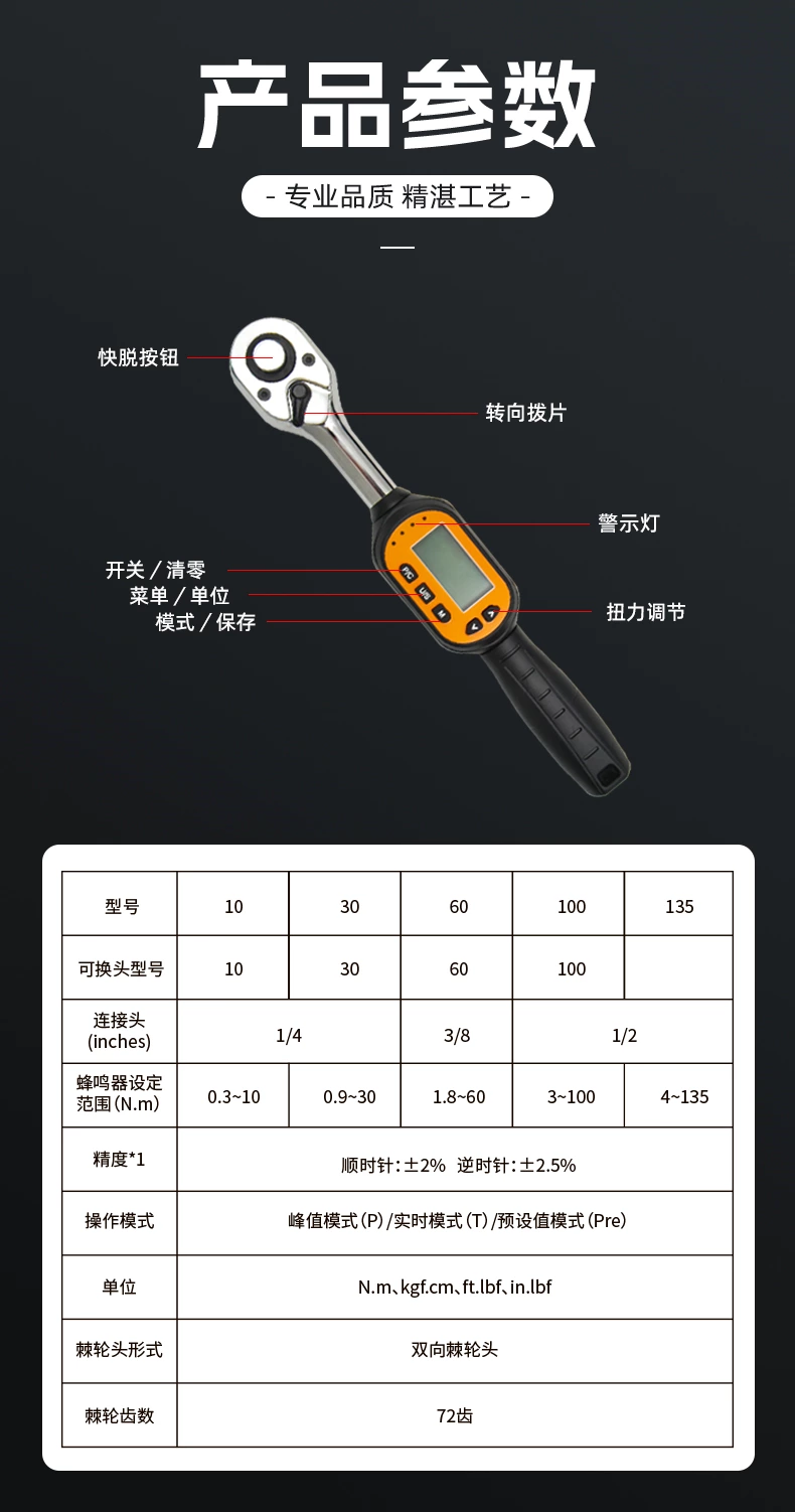 EWM-D迷你型数显扭矩扳手